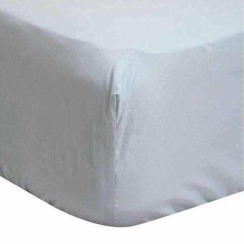South African Shop - Fitted Sheet 100% Cotton - King-White- - Something From Home