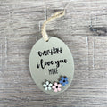 South African Shop - Gift Tag - Every Day I Love You More-Grey- - Something From Home