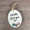 South African Shop - Gift Tag - Every Day I Love You More-White- - Something From Home