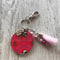 Handbag Tag - John Deere Pink Tractor - Something From Home - South African Shop