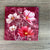 Hot Pot Stands - Pink Cosmos (Square 20cm X 20cm) - Something From Home - South African Shop