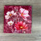 Hot Pot Stands - Pink Cosmos (Square 20cm X 20cm) - Something From Home - South African Shop