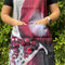 South African Shop - Inge's Art Apron - Pomegranate on Wood- - Something From Home