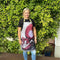 Inge's Art Apron - Pomegranate on Wood - Something From Home - South African Shop