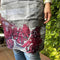 Inge's Art Apron - Small Pomegranate on Wood Background - Something From Home - South African Shop