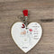 Key Tag - Wooden Heart The Remembered - Something From Home - South African Shop