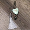 Keyring - Green - Heart with "Hope" - Something From Home - South African Shop