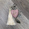Keyring - Pink - Heart with "Affie Plaas" - Something From Home - South African Shop