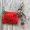 Keyring - Red with Windmill - Something From Home - South African Shop