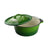 LK Flat Potjie Bake Pot 5L - GREEN Enamel(#12) - Something From Home - South African Shop
