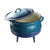 LK Three Legged Potjie Pot 7.8L - BLUE ENAMEL(#3) - Something From Home - South African Shop