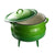 LK Three Legged Potjie Pot 7.8L - GREEN ENAMEL(#3) - Something From Home - South African Shop