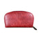 Large Wallet - Maroon PU Leather with White Stitching - Something From Home - South African Shop