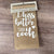 South African Shop - Linen Kitchen Towel - I Kiss Better Than I Cook-Khaki- - Something From Home