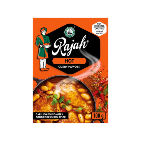 Rajah Curry Powder - Hot 100g - Something From Home - South African Shop