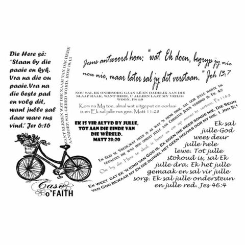 Scripture Pillowcases - Afrikaans - "Vrede" - Something From Home - South African Shop