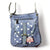 South African Shop - Sling Bag - Blue PVC with White Dots- - Something From Home