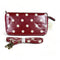 South African Shop - Sling Wallet - Red with Large Dots- - Something From Home