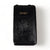 South African Shop - Sling Wallet with Cellphone Pouch - Black PU Leather with Embossed Protea- - Something From Home