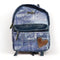 Small Backpack - Denim Look PU Leather (Blue) - Something From Home - South African Shop