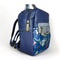 Small Backpack - Navy with Flowers PU Leather - Something From Home - South African Shop