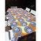 Tablecloth - Orange, Blue and Lime - Something From Home - South African Shop