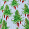 White Tablecloth with Aloes - Something From Home - South African Shop