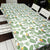 South African Shop - White Tablecloth with Delicious Monster & Strelitzia- - Something From Home