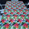 South African Shop - White Tablecloth with Tropical Flowers- - Something From Home