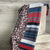 Winter Scarf - Red, Taupe & Black - Something From Home - South African Shop