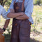 South African Shop - Woesmooi Genuine leather Apron - Brown- - Something From Home