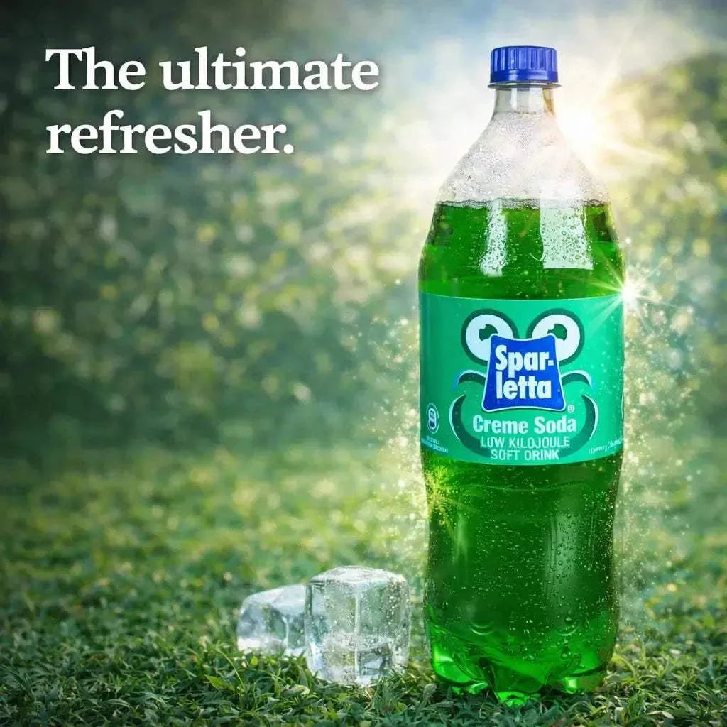 Sparletta Cream Soda 2 Litre - Classic South African Soft Drink Something From Home Sparletta Cream Soda 2 Litre - Classic South African Soft Drink Something From Home