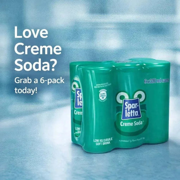 Sparletta Cream Soda - 300ml (6-Pack) Facebook Ad