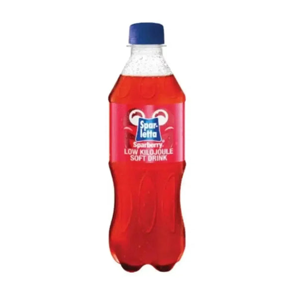 Sparletta Sparberry 440ml bottle with fruity berry and citrus flavors soft drink