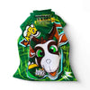 Springbok "Bokkie" hooded towel featuring mascot, vibrant green design.