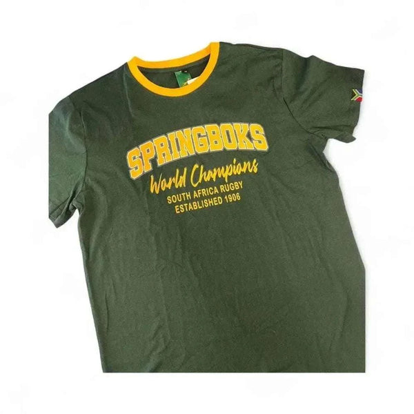 Springbok Suporter Springbok Official Licensed Supporter T-Shirt D11 Large - Comfortable ...