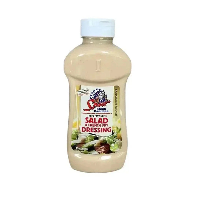 500ml bottle of Spur Salad Dressing pink sauce from South Africa
