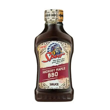 Spur Sauce Hickory Maple BBQ 500ml bottle with sweet and smoky flavor for grilling