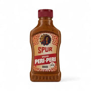 400ml bottle of Spur Sauce Original Peri-Peri with bold spicy flavor for grilling and marinating.
