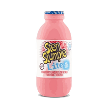 Steri Stumpie Lite strawberry flavoured low fat milk bottle 350ml