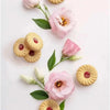 Bakers Strawberry Whirls 200g bright red swirl cookies made with real strawberry juice