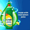 Sunlight Original Dishwashing Liquid 400ml bottle with lemon graphics for grease cutting