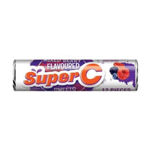 Super C Mixed Berry confectionery pack with vitamin C gummies 36g