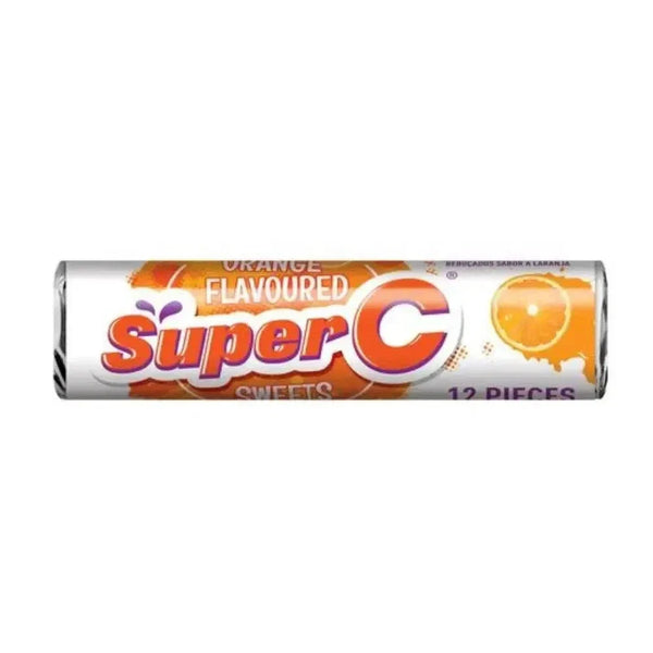 Super C sweets orange flavor 36g pack vitamin C boost