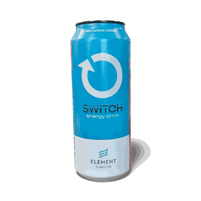 Switch Energy Drink Element Flavour 500ml blue can with high caffeine and B-vitamins for energy and focus