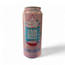 Switch Energy Drink - Strawberry Meringue - 500ml can, limited edition flavor.
