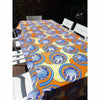 Tablecloth - Orange, Blue and Lime - Something From Home - South African Shop
