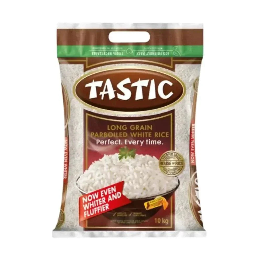 How Is Tastic Rice Made Tastic Long Grain Parboiled White Rice - 10kg | Perfect for Large-Scale ...