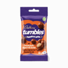 Cadbury Tumbles Shortcake 60g milk chocolate snack bar packaging