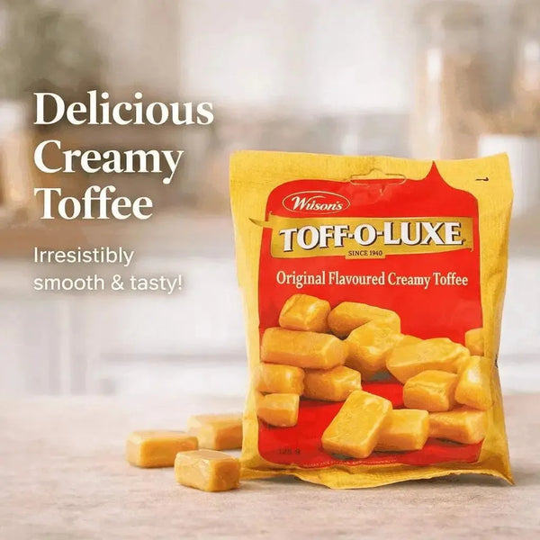 Wilsons Toff-O-Luxe original Flavoured Creamy Toffee - 125g Facebook Ad